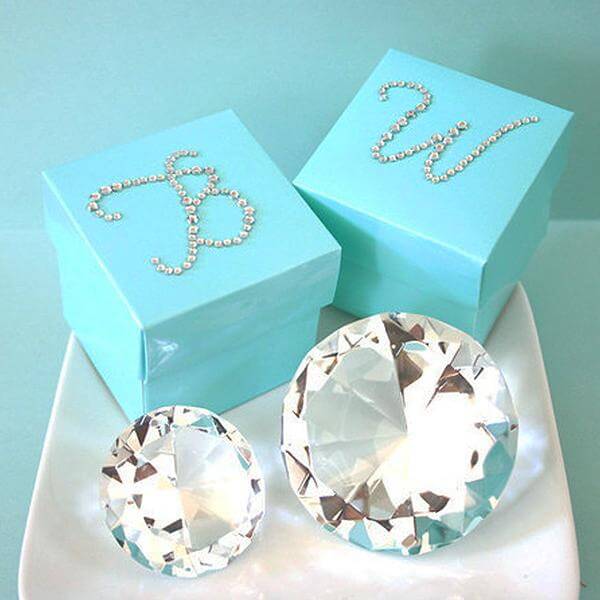 12 Pack | 1.5" Clear Rhinestone Monogram Letter Jewel Sticker Self Adhesive DIY Diamond Decor - and